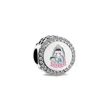 Winter S925 Silver Star Pendant Christmas Charm Pendant