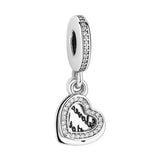 S925 Sterling Silver DIY Bead Charm Pendant for Women