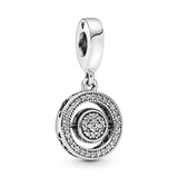 S925 Sterling Silver DIY Bead Charm Pendant for Women