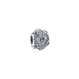Sterling Silver Pink Pav? Daisy Flower Charm for Pandora Bracelets