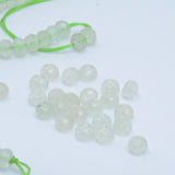 Prehnite Faceted Rondelle Beads 4x5.5mm