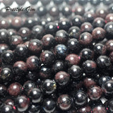 Meihan Garnet & Astrophylite Beads for Necklace Making