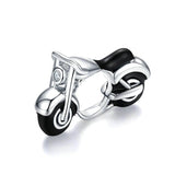 925 Silver Flamingo Charm Lemon Beads Camera Bracelet DIY Jewelry