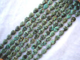 Turquoise Flat Pear Shape 13*18mm Loose Beads Jewelry Making