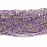 Ametrine Round Loose Beads Natural Gemstones DIY Jewelry Making