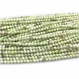 Veemak Yellow Turquoise Round Loose Beads Natural Gemstones Crystal DIY