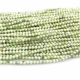 Veemak Yellow Turquoise Round Loose Beads Natural Gemstones Crystal DIY