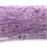 Lavender Amethyst Round Loose Beads for Jewelry Making