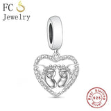 925 Silver Mommy of an Angel Charm Bracelet Bead