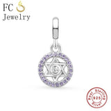 925 Sterling Silver Star of David Charm for Bracelet