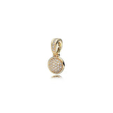 European Flower Lock Crown Clip Beads for Pandora Jewelry Making
