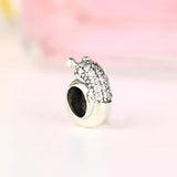 925 Sterling Silver Snail Charms Beads for DIY Jewelry
