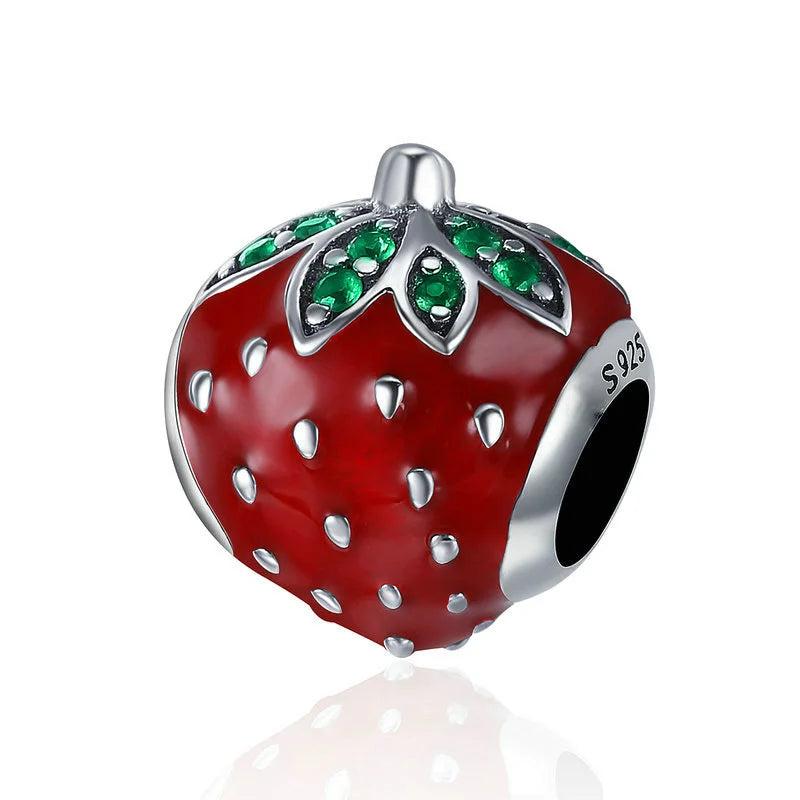 925 Silver Christmas Cookie House Santa Charm for Pan Charms Bracelet