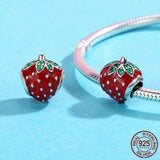 925 Silver Christmas Cookie House Santa Charm for Pan Charms Bracelet