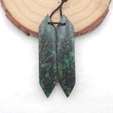 Natural African Turquoise Jewelry Earrings Bead Charms
