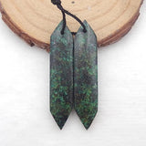 Natural African Turquoise Jewelry Earrings Bead Charms