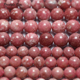 A+ Pink Thulite Loose Beads for Jewelry Making