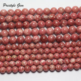 A+ Pink Thulite Loose Beads for Jewelry Making