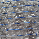 Meihan Azeztulite Crystal Beads 9.5-10mm Round
