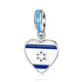 925 Sterling Silver Judaism Wailing Wall Bead Charm for Bracelet
