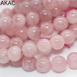 Natural Madagascar Pink Quartz Bracelet Beads 10-10.8mm