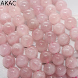 Natural Madagascar Pink Quartz Bracelet Beads 10-10.8mm