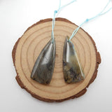 Labradorite Earring Beads Natural Jewelry Accessories Birthday Gift