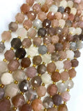 Moonlight Lantern Faceted Crystal Beads DIY Semi-Finished Accessories