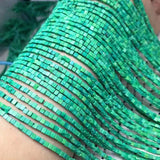 Mixed Gemstone Square Beads 2mm for DIY Jewelry Making