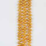 Long Rice Shape Pearl Necklace Chains