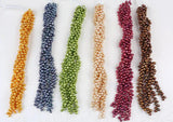 Long Rice Shape Pearl Necklace Chains