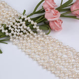 4-5mm Gray Purple Rice Freshwater Pearl Strand