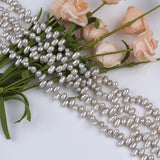4-5mm Gray Purple Rice Freshwater Pearl Strand