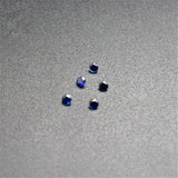 10pcs Round Faceted Sapphire Gemstones 0.8mm-3mm