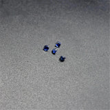 10pcs Round Faceted Sapphire Gemstones 0.8mm-3mm