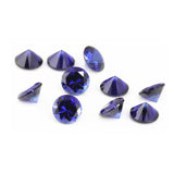 10pcs Round Faceted Sapphire Gemstones 0.8mm-3mm