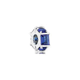 S925 Silver Bracelet Stopper Claw Clip Love Snake Sparkling Flowers