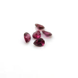Purple Garnet Loose Gemstone Pear Cut 3*5mm