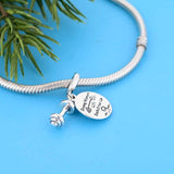 925 Silver Women Lift Each Other Up Charm Bead