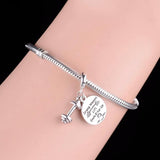925 Silver Women Lift Each Other Up Charm Bead
