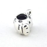 925 Sterling Silver Giraffe Bead for European Charm Bracelets