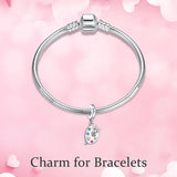 925 Silver Colorful Palette Metal Charm for Women Bracelet DIY