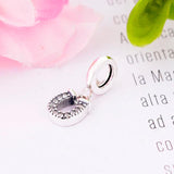 925 Silver Mickey Head Key Bead for Pan Charm Bracelet