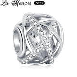 925 Silver CZ Cross Charms for Bracelets & Necklaces DIY Jewelry