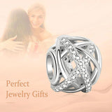 925 Silver CZ Cross Charms for Bracelets & Necklaces DIY Jewelry