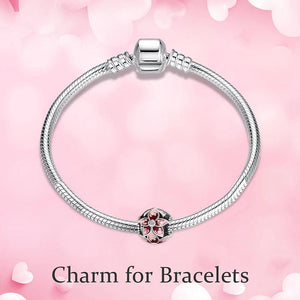 Sterling Silver Flower Round Beads Bracelet Accessory