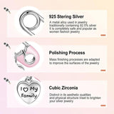 Silver Paper Clip Pendant Charm for Bracelet DIY