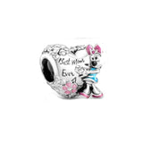925 Sterling Silver Mother's Collection Pendant Charm for DIY Bracelet