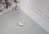 925 Sterling Silver Three squares Necklaces Pendant for Women