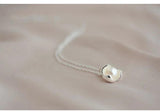 Sterling Silver Clover Pearl Necklaces for Women
